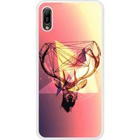 Y6 2019 Cerf Hipster Bedrukt siliconen hoesje