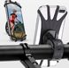 Merkloos Travelhawk Telefoonhouder Fiets/Motor/Scooter/Brommer - Universeel - Zwart