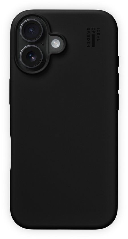 iDeal of Sweden Silicone Case met MagSafe voor de Apple iPhone 17 - Black