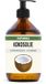 Puturals Kokosolie 100% Biologisch - 500ml - Koudgeperst en Puur - MCT Olie voor Huid, Haar en Massage - Kokosolie Vloeibaar - Glazen Fles met Pomp