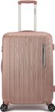 Decent PARADISO Middenmaat koffer 66x40x25 - Middelmaat trolley - Lichtgewicht koffer - Reiskoffer - Veilig TSA Cijferslot – Zalm