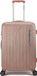 Decent PARADISO Middenmaat koffer 66x40x25 - Middelmaat trolley - Lichtgewicht koffer - Reiskoffer - Veilig TSA Cijferslot – Zalm