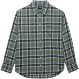 Superdry Damen Hemd Check Flannel Relaxed grün