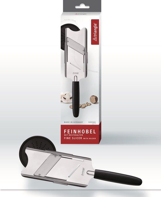 Triangle Professionele Truffelschaaf - RVS - Zwart