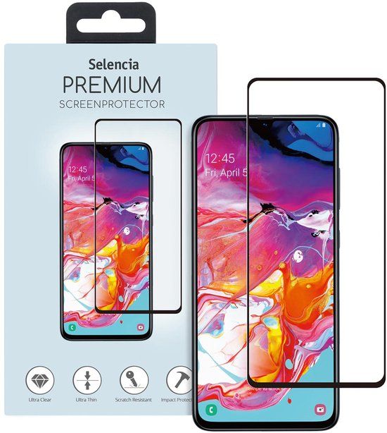 Selencia Gehard Glas Premium Screenprotector voor de Samsung Galaxy A71