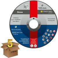 Trotec Steen doorslijpschijf AD 125 S voordeelverpakking 5 stuks