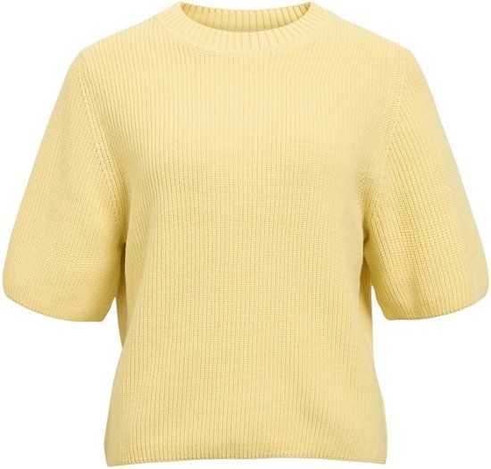 Object Trui Objflo Ss Re Knit Pullover Noos 23048189 Sunlight Dames Maat - M
