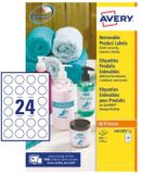 Avery L4851REV-25 papier voor inkjetprinter A4 (210x297 mm) 25 vel Wit