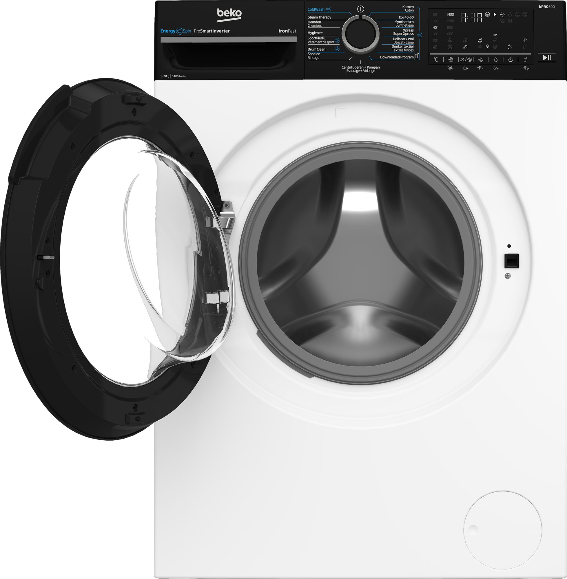 Beko BM5WFU6941B - 9kg Wasmachine - Wit
