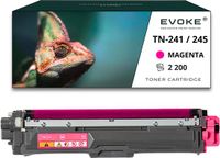 Evoke Tonercartridge Brother TN-245 Magenta, 2200 pagina's