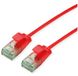 Roline UTP DataCenter Patchkabel Cat.6A (Klasse EA), extra dun, rood, 0.15 m
