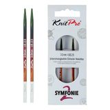 KnitPro Symfonie 2 Normaal Verwisselbare Naalden 5" (13cm) | 3mm