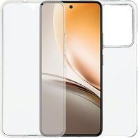 Realme Coque pour Realme 14 5G / 14T 5G - housse etui silicone gel 360 integrale + verre trempe - TRANSPARENT