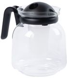 Fackelmann The Cafe Koffiekan van glas, 1,5 l, transparant