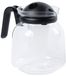 Fackelmann The Cafe Koffiekan van glas, 1,5 l, transparant