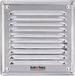 KOTARBAU Vierkant ventilatierooster - Roestvrij staal - 16,5x16,5 cm