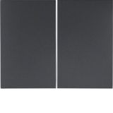 Hager Berker K.1/K.5 Schakelelement/Centrale Plaat - Antraciet
