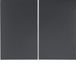 Hager Berker K.1/K.5 Schakelelement/Centrale Plaat - Antraciet