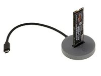 KALEA-INFORMATIQUE USB-dock voor M2 NVMe of SATA SSD's. 10GB Type USB3.2 Gen2-koppeling met C-stekker