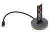 KALEA-INFORMATIQUE USB-dock voor M2 NVMe of SATA SSD's. 10GB Type USB3.2 Gen2-koppeling met C-stekker