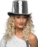 Boland Hoed Disco Zilver 59 cm Volwassenen Unisex