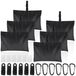 Solidchoice - Set van 6 Zandzakken voor Bootafdekking met Clips