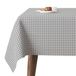 Martina Home Petit Vichy tafelkleed TEFLONIEERD GECONFICEERD lichtgrijs 250 x 140 cm