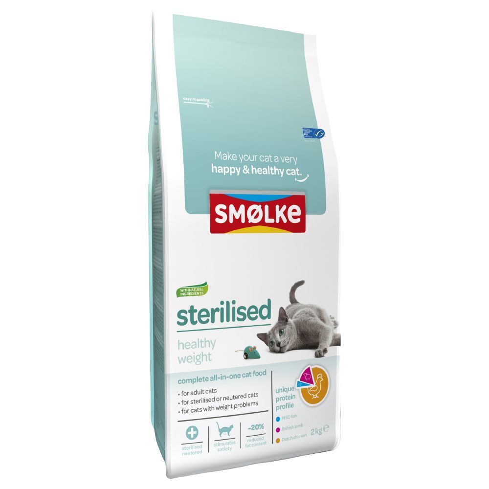 SMOLKE Cat Sterilised Weight Control 4 kg