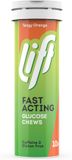 Lift Glucose à action rapide comprimés à mâcher - Orange