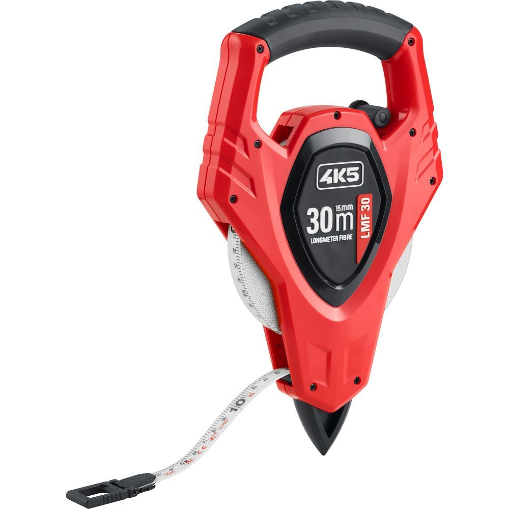 4K5 Tools LMF 30 Lange rolbandmaat van glasvezel - 606.104-30