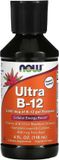 NOW Foods Ultra B-12 Liquide - 118 ml