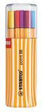 STABILO Premium fineliner point 88 Twin-Pack Doos met 20 kleuren