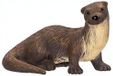 Safari Speeldier Otter Junior 7,5 X 4 Cm Brun/brun foncé