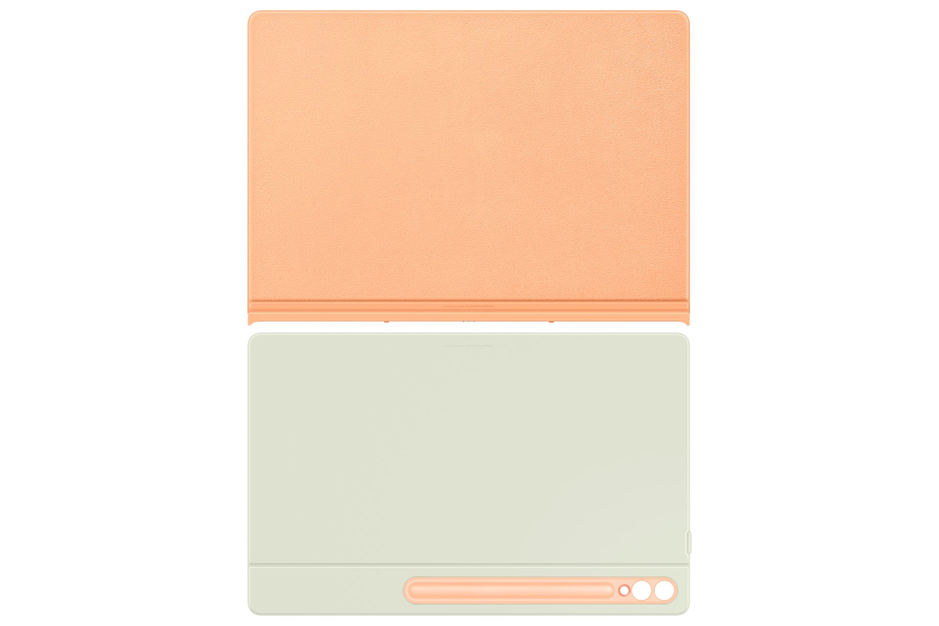 Samsung Book Cover Oranje voor Galaxy Tab S10 Ultra / S9 Ultra