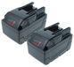 Milwaukee Vhbw - 2x Batteries Compatibles Avec Milwaukee V28 Hx, V28 Iw, V28 Ms, V28 Pd, V28 Sg, V28 Sx Outil Électrique (2000 mAh, Li-ion, 28 V)