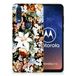 B2Ctelecom TPU Case voor Motorola One Vision Dark Flowers