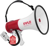 Pyle Megafoon Luidspreker - 50 Watt Luidsprekerhoorn - Draagbare Luidspreker met Sirene