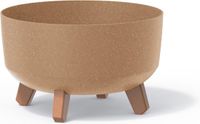 Prosperplast Gracia Low Eco Wood - Bloempot - Naturo kleur | 6,8 L
