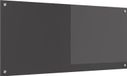 Syfax Keukenachterwand Donkergrijs 110 x 50 cm gehard glas
