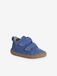 VERTBAUDET Babyslofjes van zacht leer met antislip felblauw