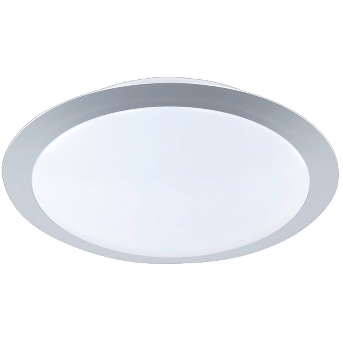 BES LED LED Plafondlamp - Plafondverlichting - Trion Ginzon - 9W - Warm Wit 3000K - Rond - Mat Titaan - Aluminium