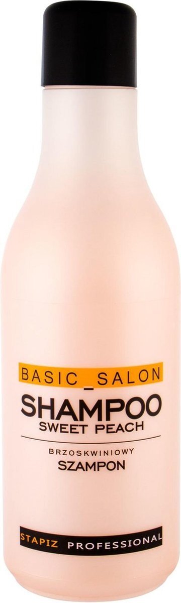 Stapiz STAPIZ_Basic Salon Shampoo szampon fryzjerski Sweet Peach 1000ml