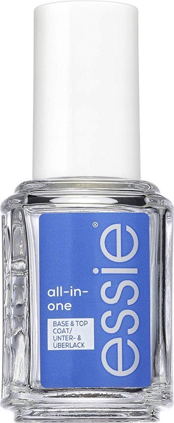 Essie Base & Top Coat nagelverzorging - all-in-one base & topcoat - basecoat, topcoat & nagelverharder met arganolie - 13,5 ml