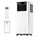Temprium Draagbare airconditioning, 7000 BTU, 3-in-1 airconditioning, raamset, app-bediening, stil, <48 dB, timer 24 uur, tot 20 m²