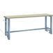 Établi mobile hêtre 1500x800x850-875mm