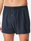 Schiesser Boxer Multi 4-Pack Heren Katoen Blauw/Geel