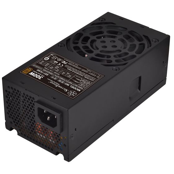 Silverstone TX300 - Voeding - Zwart
