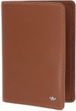 Golden Head Polo RFID Protect Leren identiteitskaarthoesje Reisepasshülle 4453 Cognac bruine