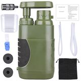 Merkloos / Sans marque Draagbare waterfilter en handpomp voor kampen en noodsituaties