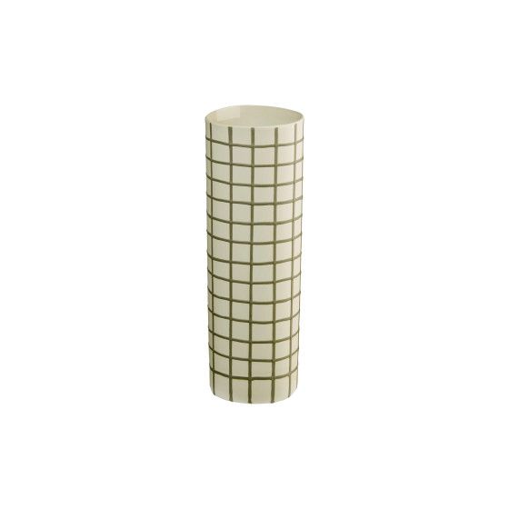 Asa Selection Olive Squares vaas, 8 x 25 cm